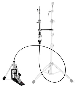 Drum Workshop DW 9000 Series Remote Cable Hi-Hat Stand w/ 776L - 6ft