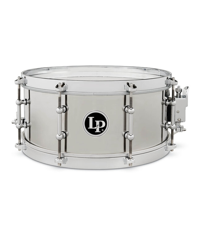 Latin Percussion LP5513-S 5 1/5" x 13" Stainless Steel Salsa Snare