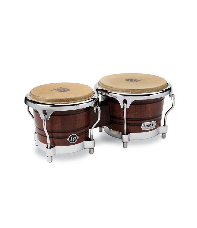 Latin Percussion LP201AX-2RGM Richie Gajate-Garcia Signature 7-1/4 Inch and 8-5/8 Inch Bongos