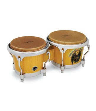 LP Latin Percussion LP201AX-SAS Santana Africa Speaks 7-1/4-inch and 8-5/8-inch Bongo Set