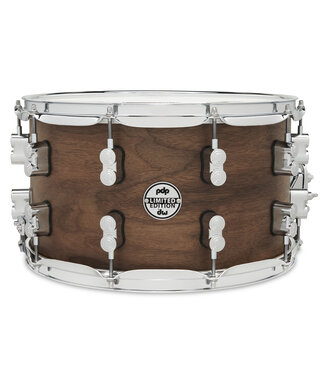 PDP PDP LTD Maple/Walnut Snare, Natural Satin, 8x14