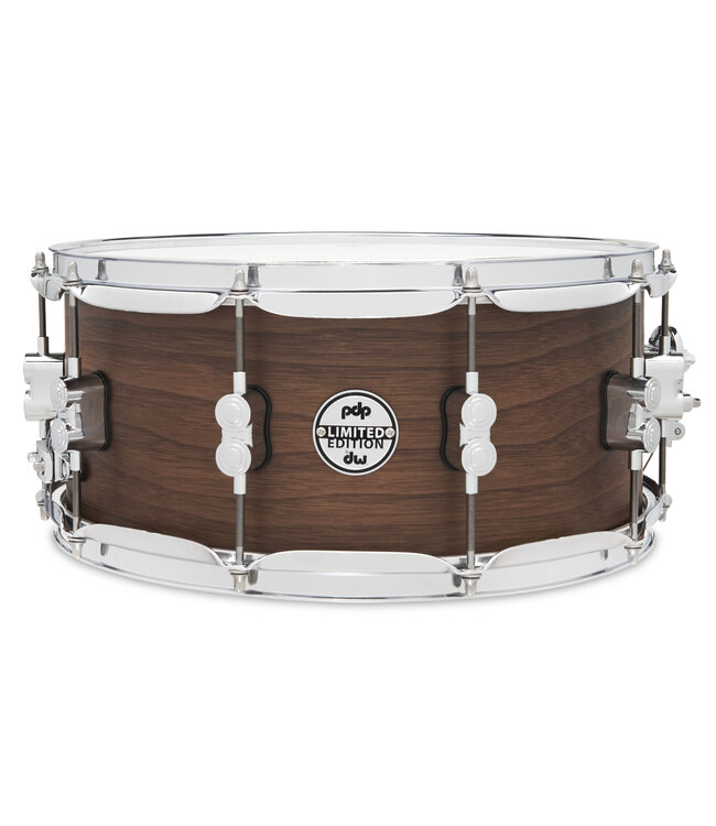 PDP LTD Maple/Walnut Snare, Natural Satin, 6.5x14