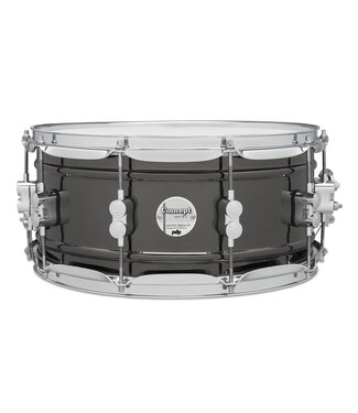 PDP PDP Concept Series Metal Snare, 6.5x14, Black Nickel Over Steel w/Chrome Hardware