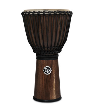 LP Latin Percussion LP799-SW 12-1/2"-Inch Rope Tuned Siam Walnut Djembe
