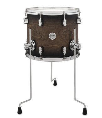 PDP PDP Concept Maple 12x14 Floor Tom Satin Charcoal Burst with Chrome Hardware