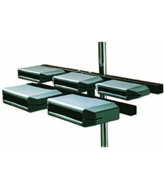 LP Latin Percussion Granite Black Set with Universal Mount