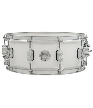 PDP PDP Concept Maple 5.5x14 Pearlescent White Lacquer Snare