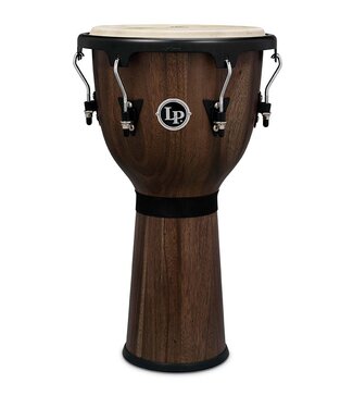 LP LP Aspire Djembe Walnut with Black Hardware, 12-1/2"