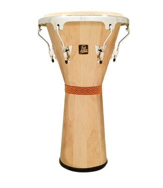 LP LP Aspire Djembe Oak Natural with Chrome Hardware, 12-1/2"