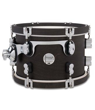 PDP PDP Concept Classic 8x12 Walnut Stain Tom with Natural Stain Hoops