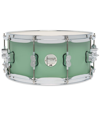 PDP PDP Concept Maple 6.5x14 Satin Seafoam FinishPly Snare