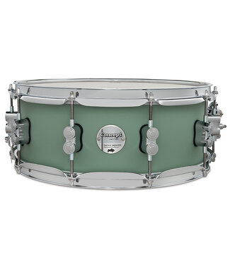 PDP PDP Concept Maple 5.5x14 Satin Seafoam FinishPly Snare