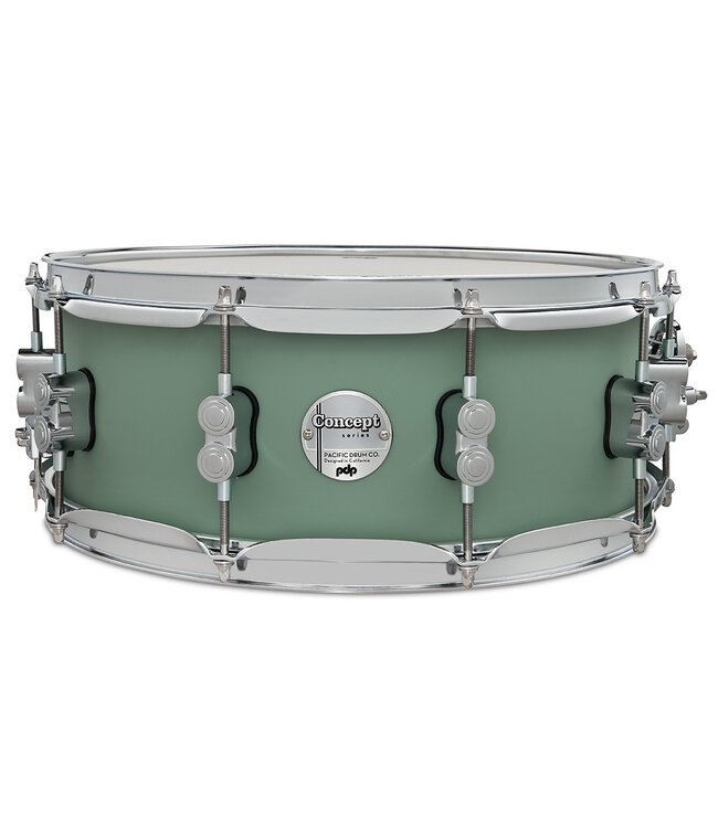 PDP Concept Maple 5.5x14 Satin Seafoam FinishPly Snare