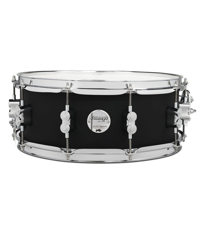 PDP Concept Maple 5.5x14 Satin Black FinishPly Snare