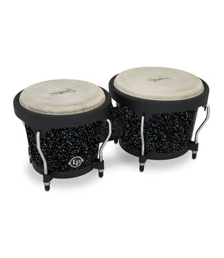LP LP Aspire LPA601-BM 6-3/4-inch and 8-inch Santana Black Magic Bongo Set