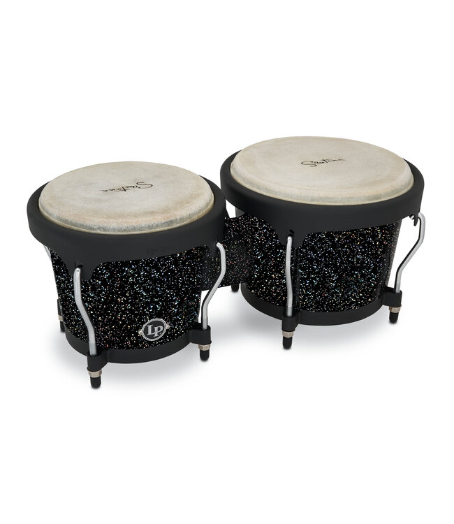 LP Aspire LPA601-BM 6-3/4-inch and 8-inch Santana Black Magic Bongo Set