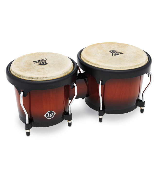 Latin Percussion LPA601-VSB Aspire Series 6-3/4-inch and 8-inch Bongo Set - Vintage Sunburst