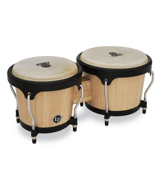 Latin Percussion LPA601-AW Aspire Series 6-3/4-inch and 8-inch Bongo Set - Natural Gloss