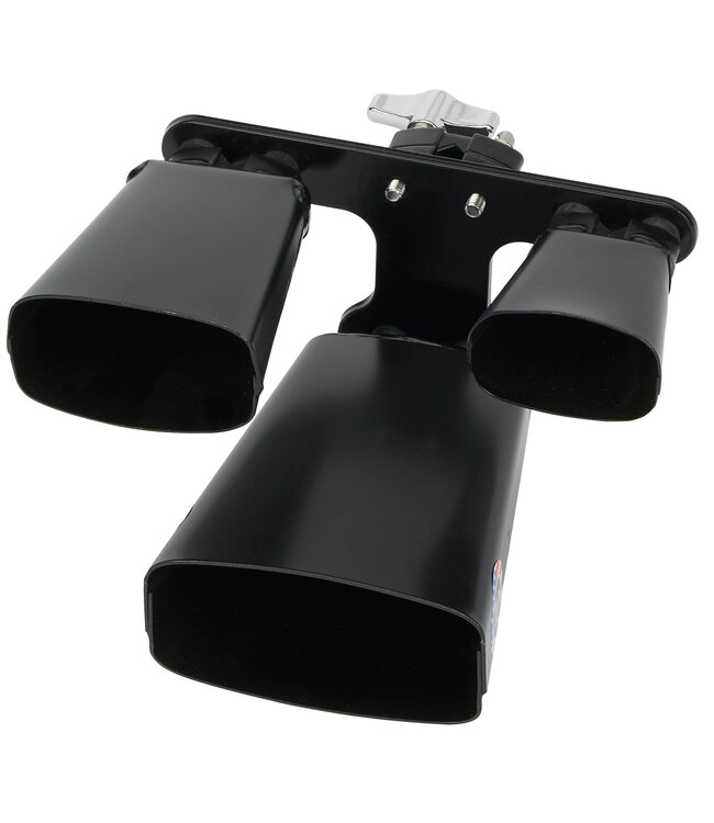 Latin Percussion LP570 Tri-Bell set with Vise-Clamp mount