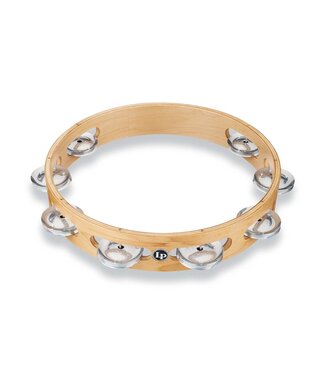 LP LP Pro 10 Inch Single Row Tambourine - Aluminum