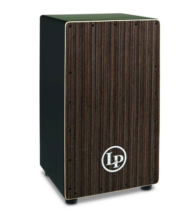Latin Percussion LP1428NYSW City Exotic Cajon with Walnut Craftwood Soundboard