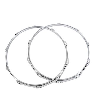 Drum Workshop DW True Hoop 14" 10 Lug Snare Batter & Resonant Pair - Chrome