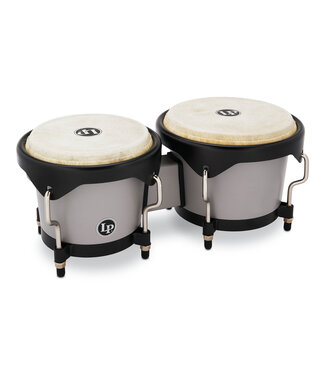 LP Latin Percussion LP601D-SG-K Discovery Series 6-1/4-inch and 7-1/4-inch Bongo with FREE Carrying Bag - Slate Grey