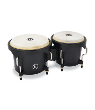 LP Latin Percussion LP601D-OX-K Discovery Series 6-1/4-inch and 7-1/4-inch Bongo with FREE Carrying Bag - Onyx