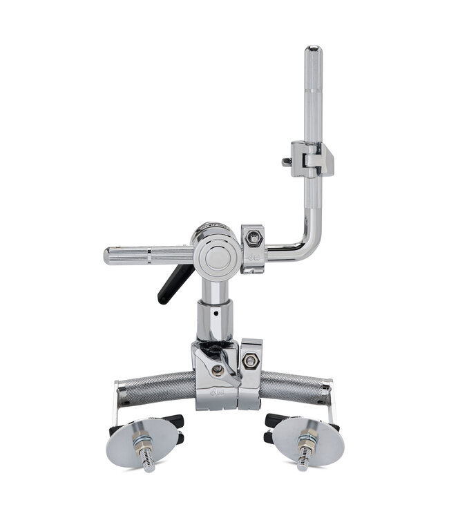 DW Bass Drum Mounted Retro Rail Mount, Short Version, Chrome