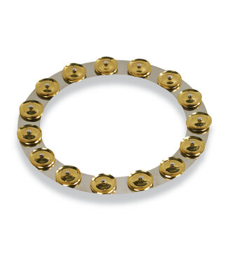 LP Latin Percussion LP3814SBS 14-Inch Tambo-Ring - Stainless Steel with Brass Jingles