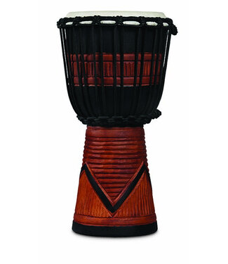 LP LP WORLD BEAT WOOD ART SM DJEMBE BLK/BRN