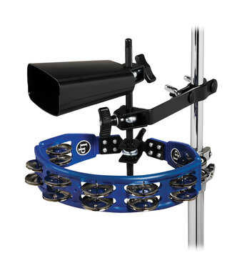 LP Latin Percussion LP160NY-K Cyclops Tambourine with City Cowbell and Mount Pack