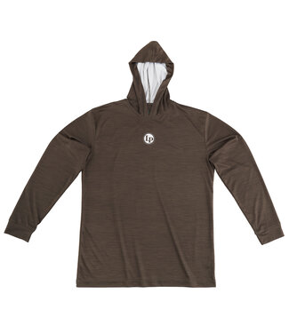 LP LP We Are Rhythm Hooded Tee, Brown, Medium
