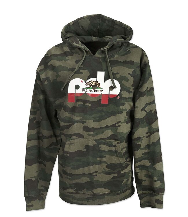 PDP CALI CAMO HOODIE, LARGE