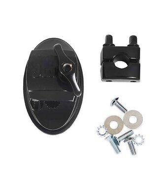 Drum Workshop DW Tom Bracket, Pre 2012 w/ Screws - Black Chrome