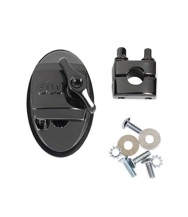 DW Tom Bracket, Pre 2012 w/ Mounting Screws - Black Nickel