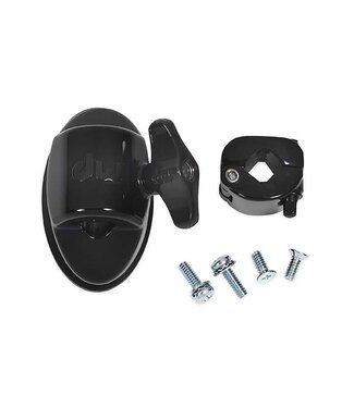 Drum Workshop DW Collector's Series Tom Bracket w/ Mounting Screws - Black Chrome