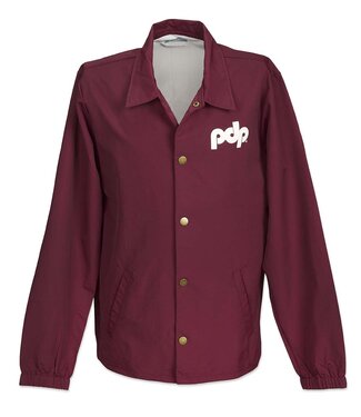 PDP PDP PDP BURGUNDY WINDBREAKER, X-LARGE