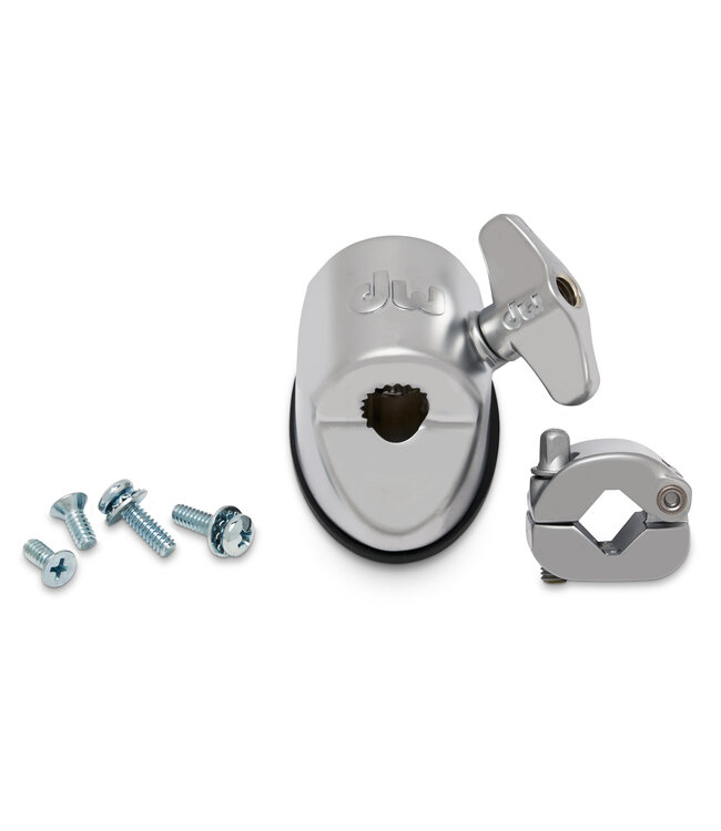 DW Collector's Series Tom Bracket, Satin Chrome