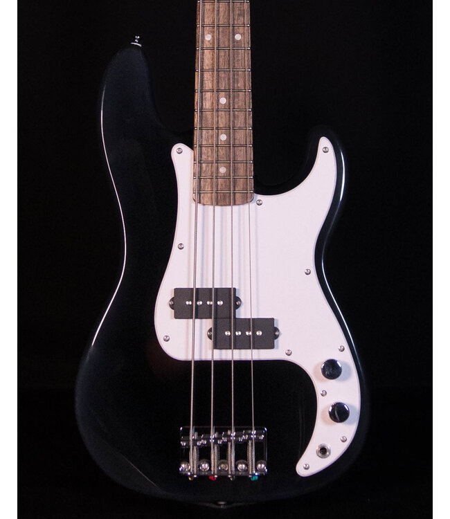 Squier Mini P-Bass, Laurel FB, Black