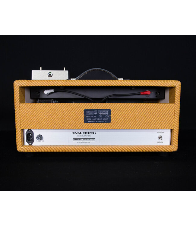 Benson Amps Tall Bird Plus Tube Driven Spring Reverb & Optical Tremolo, Aged Tweed/Oxblood Grille