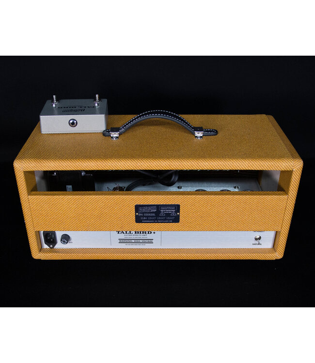 Benson Amps Tall Bird Plus Tube Driven Spring Reverb & Optical Tremolo, Aged Tweed/Oxblood Grille