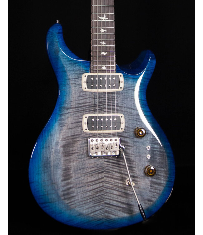 PRS S2 Custom 24-08, Faded Gray Black Blue Burst