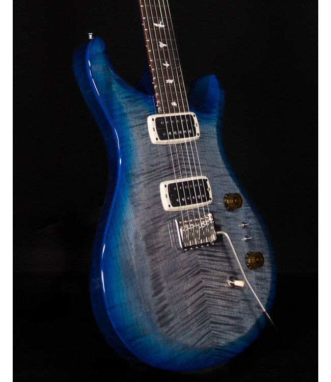 PRS S2 Custom 24-08, Faded Gray Black Blue Burst
