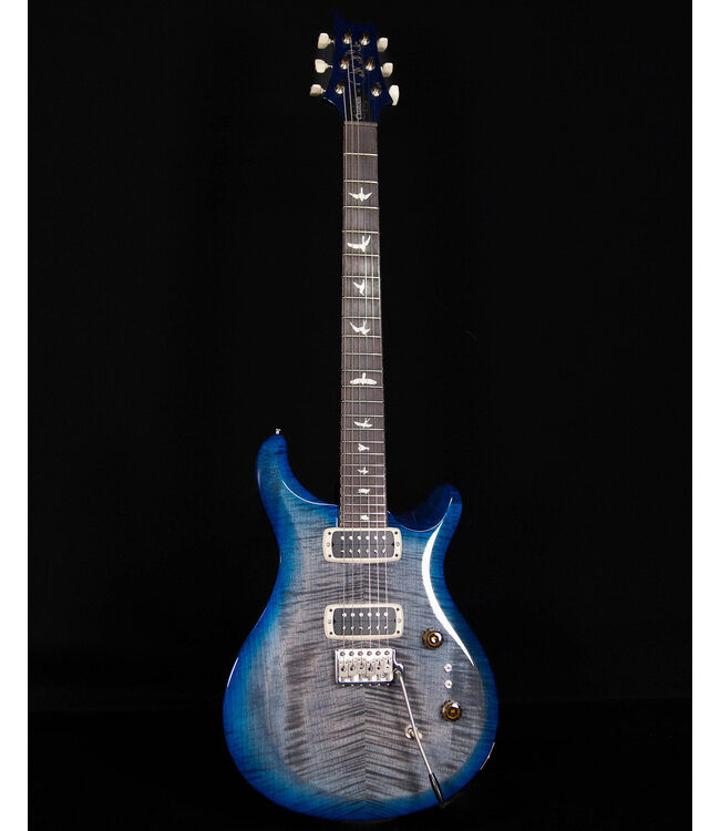 PRS S2 Custom 24-08, Faded Gray Black Blue Burst