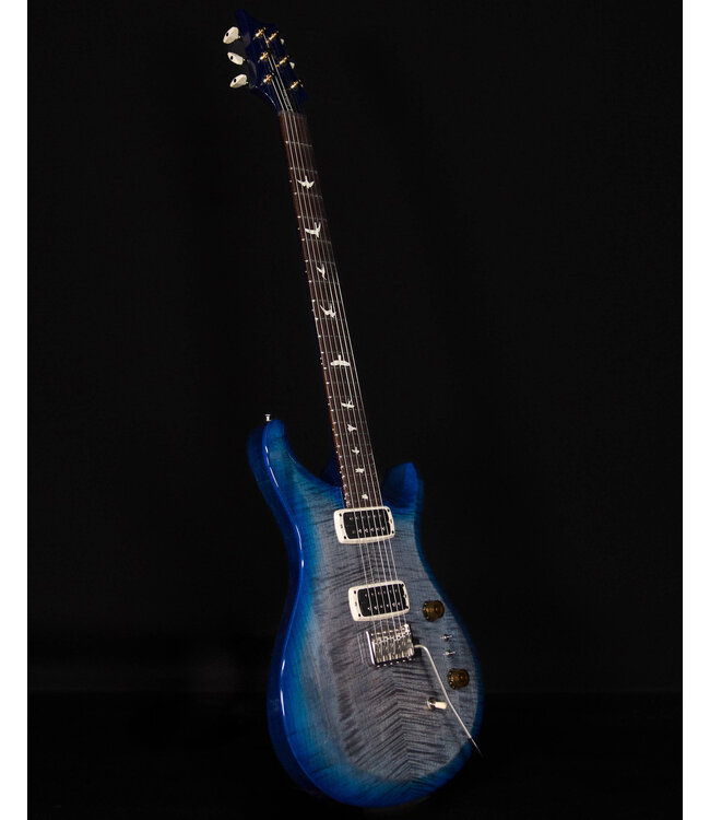 PRS S2 Custom 24-08, Faded Gray Black Blue Burst