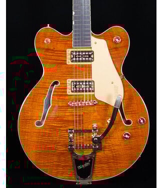 Gretsch Gretsch Electromatic LTD Flame Okoume Broadkaster with Bigsby, Rosewood FB, Roundup Orange