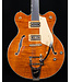 Gretsch Electromatic LTD Flame Okoume Broadkaster with Bigsby, Rosewood FB, Roundup Orange