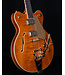 Gretsch Electromatic LTD Flame Okoume Broadkaster with Bigsby, Rosewood FB, Roundup Orange