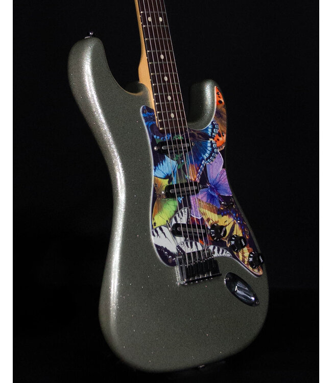 Fender American Designer Edition Stratocaster with Case, Silver Sparkle - Used